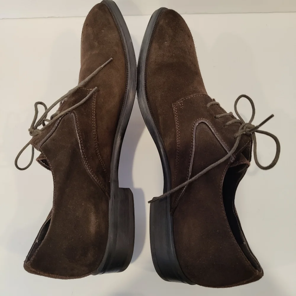Mike Konos Suede leather Men's Oxford